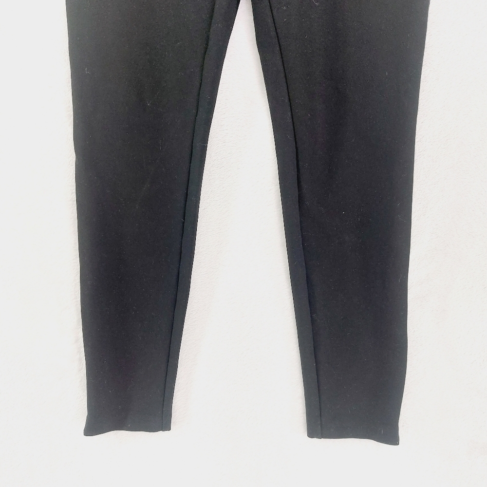 Talbots Soho Black Solid Shadow Heather Leggings P5220 - Picture 5 of 11